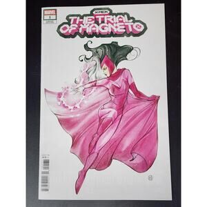Trial of Magneto #1 PEACH MOMOKO Variant Scarlet Witch Cover 2021 X-Men, VG/F